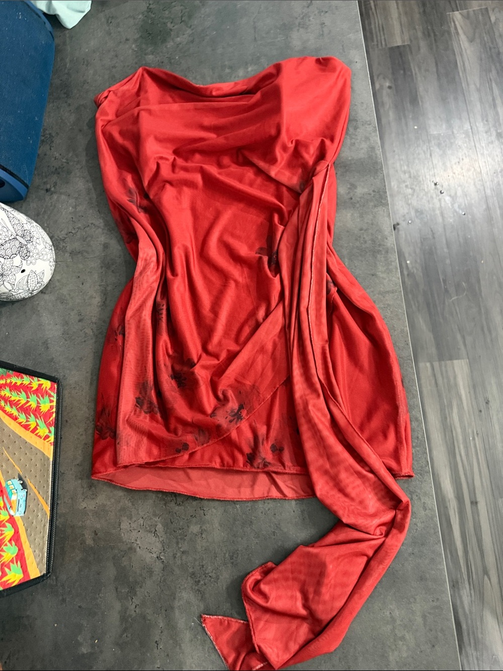 Princess Polly Red Strapless Dress with Side Sash